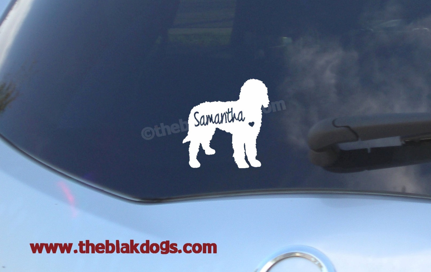 Goldendoodle decal hot sale