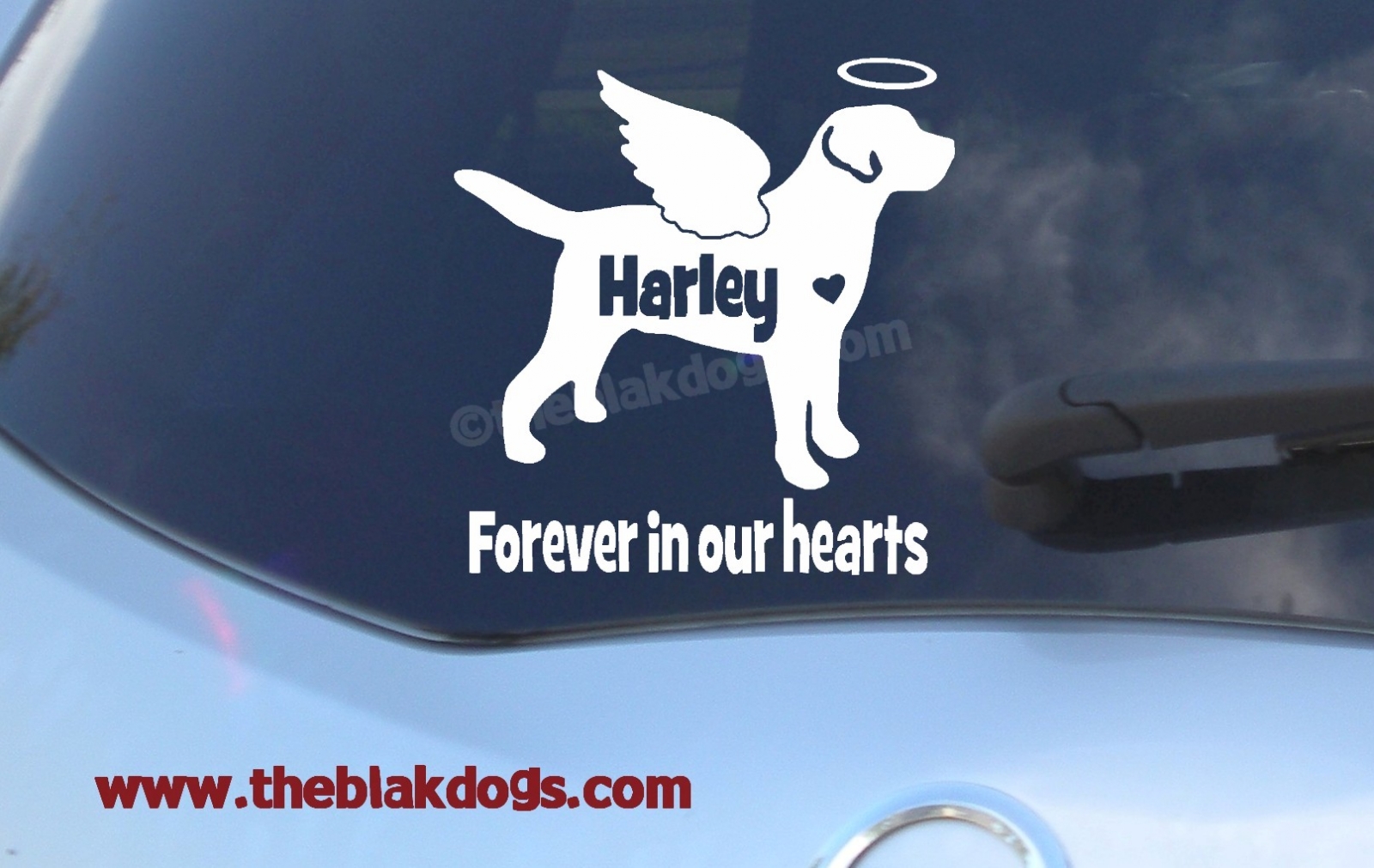 Custom Silhouette of your own dog Vinyl Sticker Car Decal Personalized