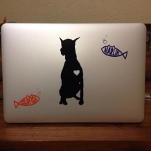 Custom stickers for laptop