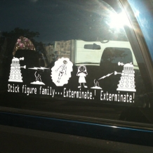 Dalek's custom sticker